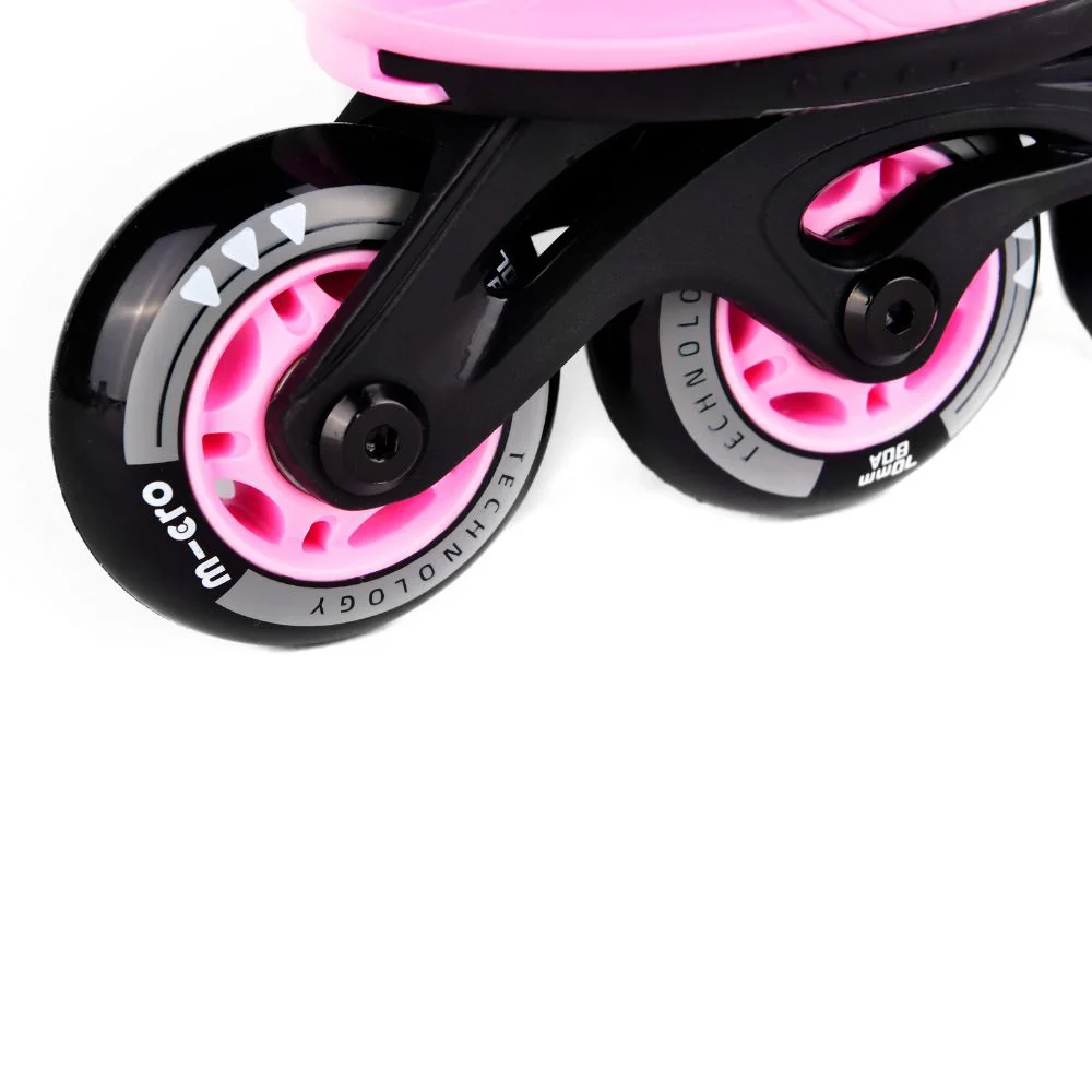 Role Micro Joy Black/Pink, marimea 25-28 foto