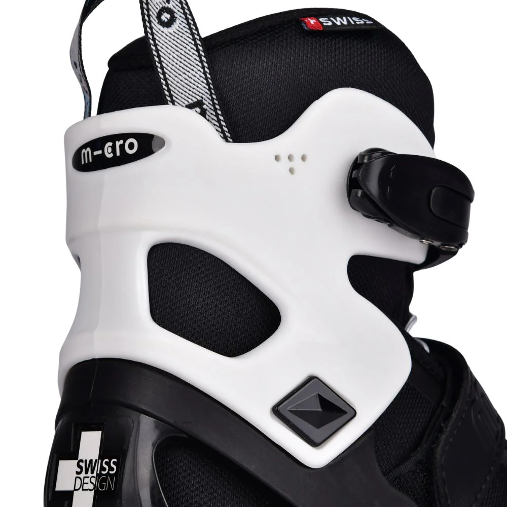 Role Micro Joy Black/White, marimea 25-28 foto