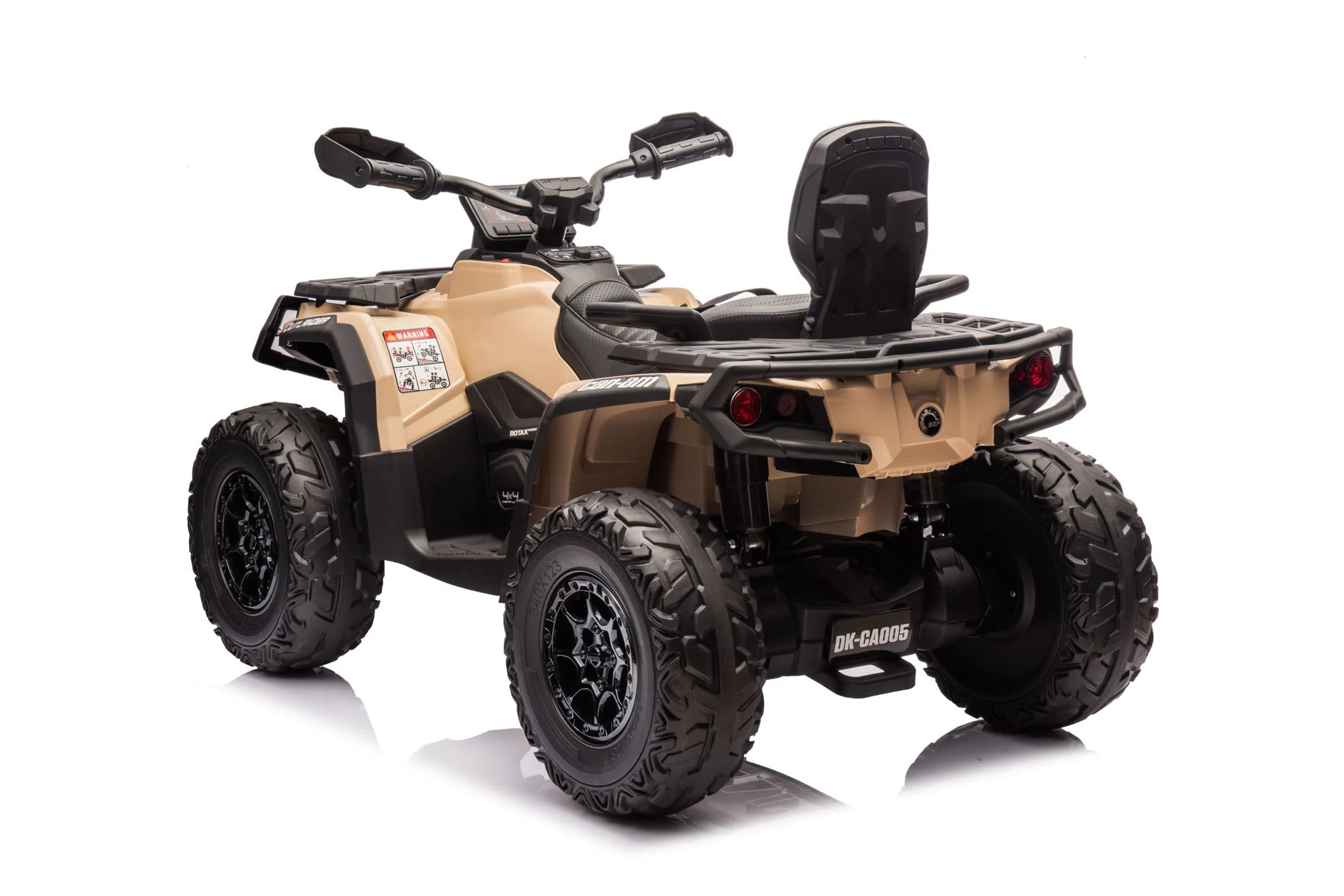 Электромобиль KikkaBoo Can Am Outlander ATV Khaki foto