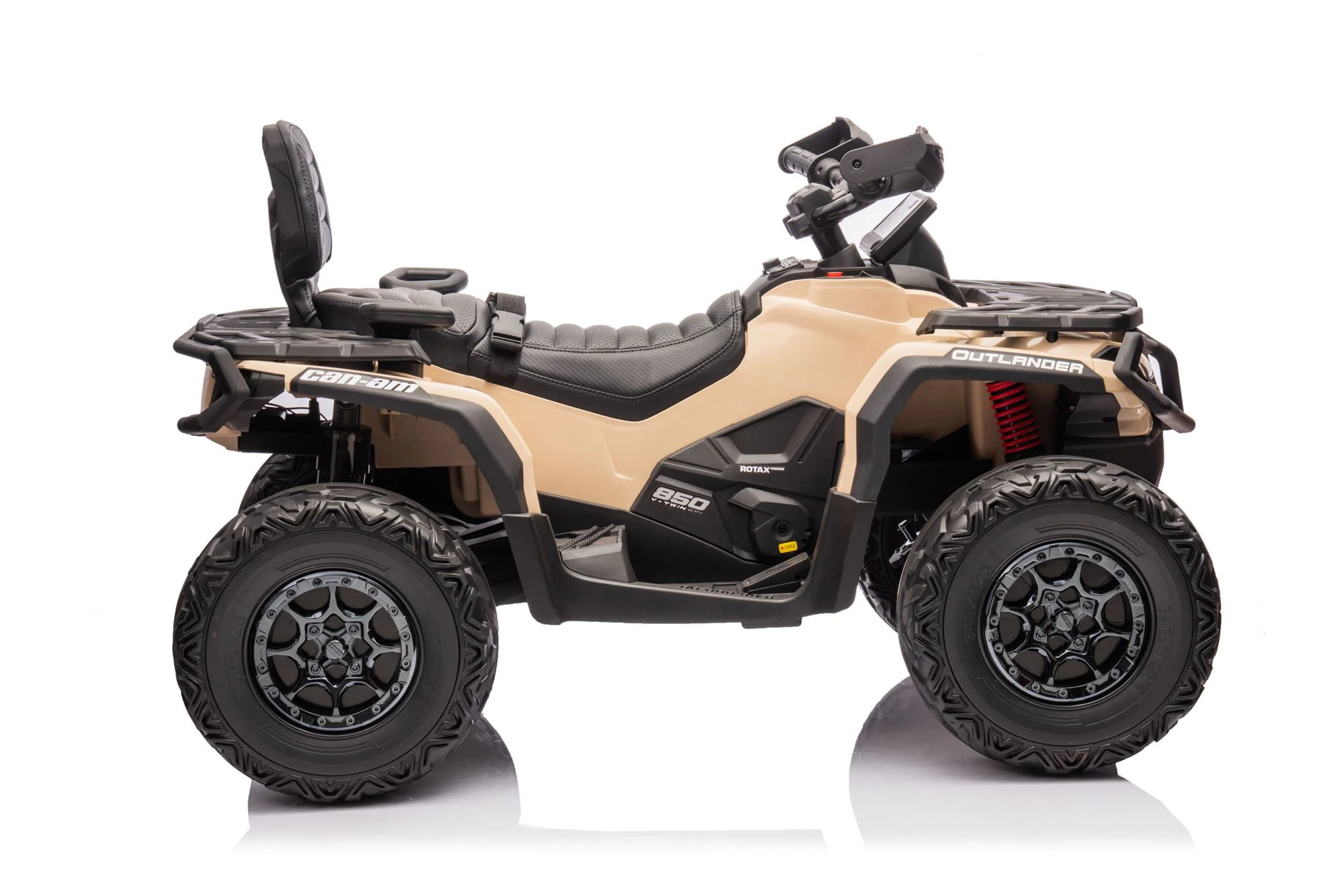 Электромобиль KikkaBoo Can Am Outlander ATV Khaki foto