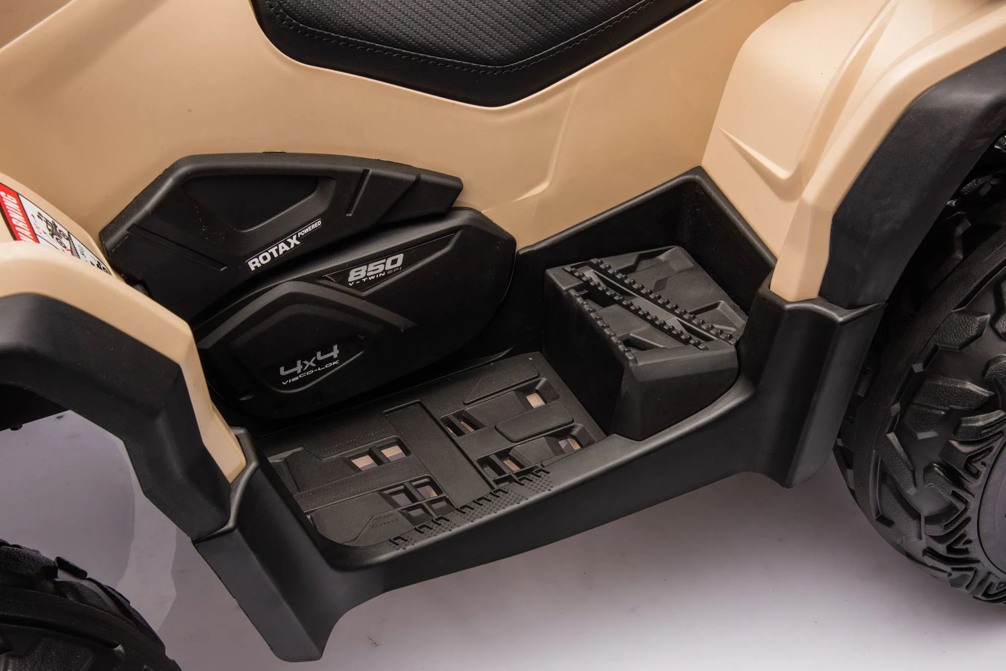 Электромобиль KikkaBoo Can Am Outlander ATV Khaki foto