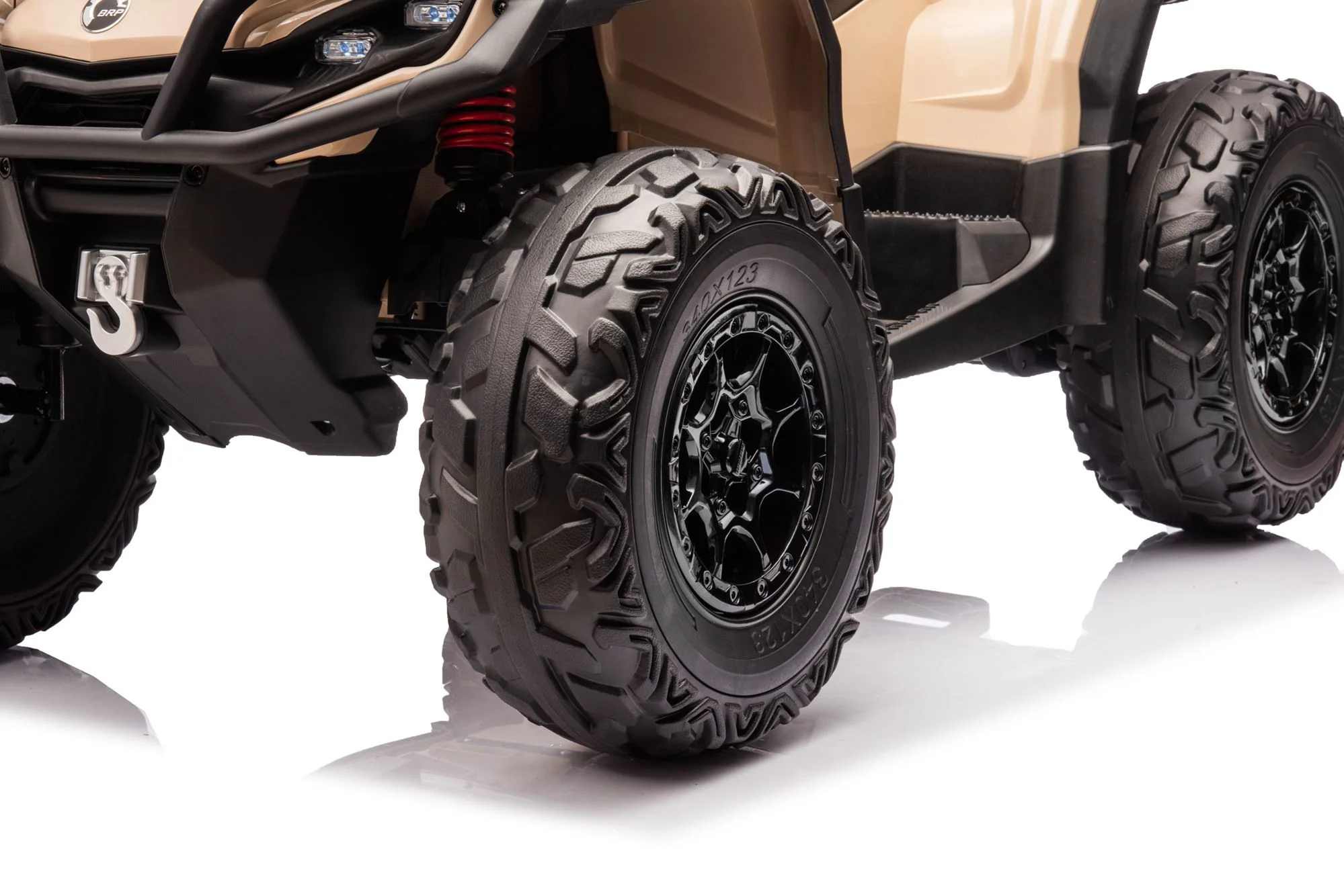 Электромобиль KikkaBoo Can Am Outlander ATV Khaki foto