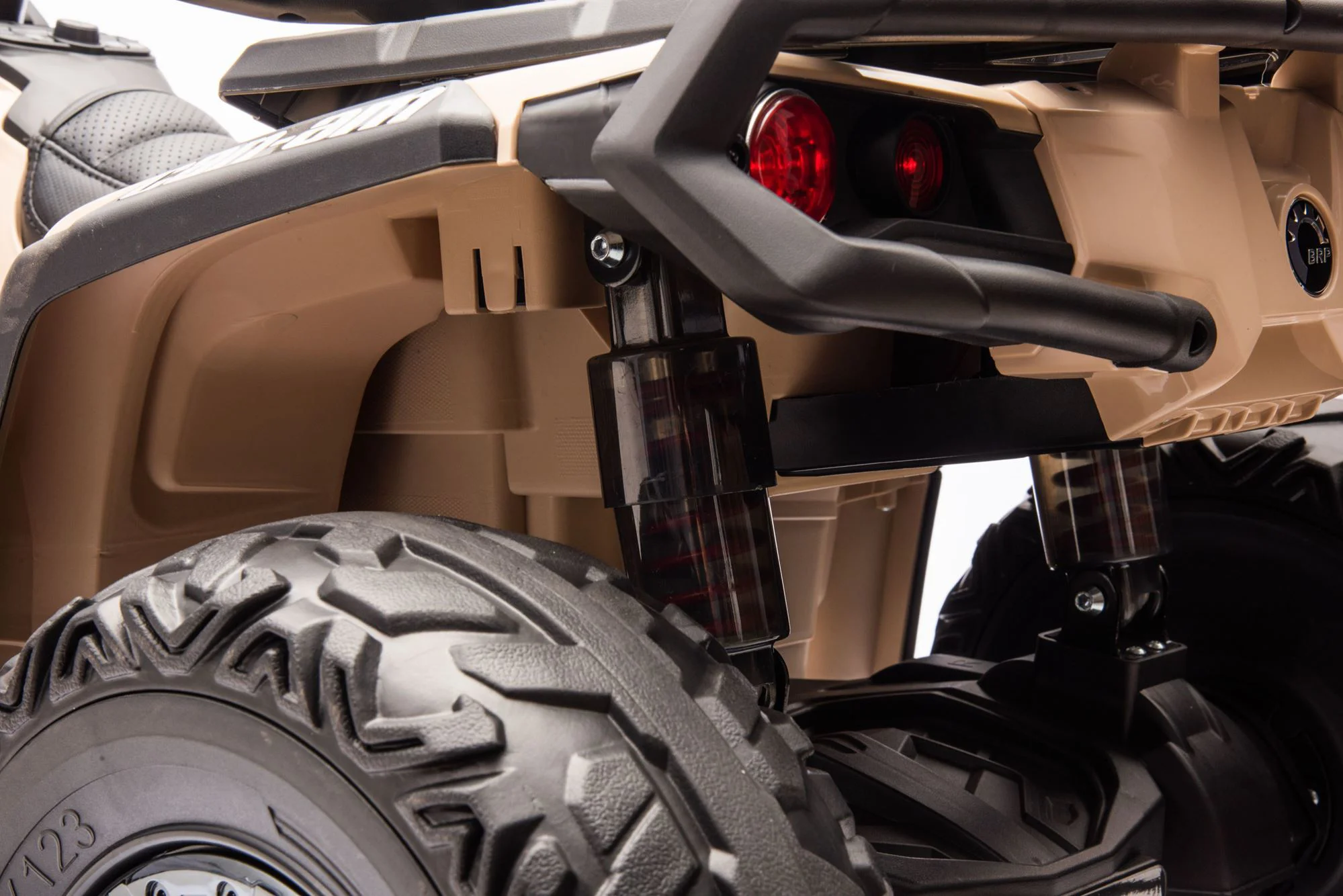Электромобиль KikkaBoo Can Am Outlander ATV Khaki foto