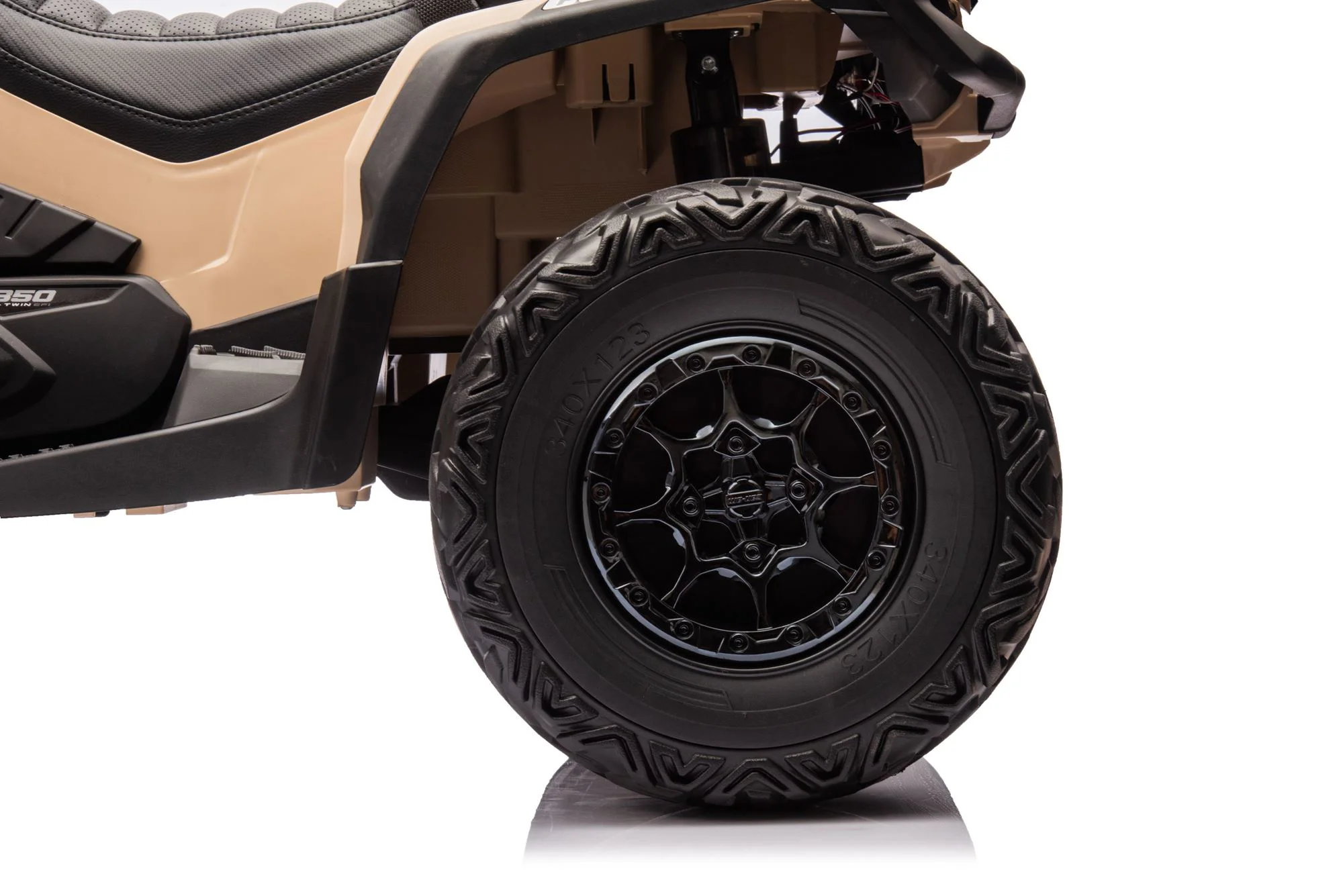 Электромобиль KikkaBoo Can Am Outlander ATV Khaki foto