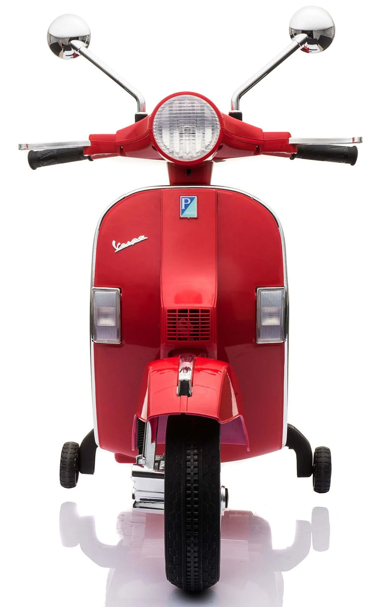 Электрический мотоцикл KikkaBoo Vespa PX150 Red foto