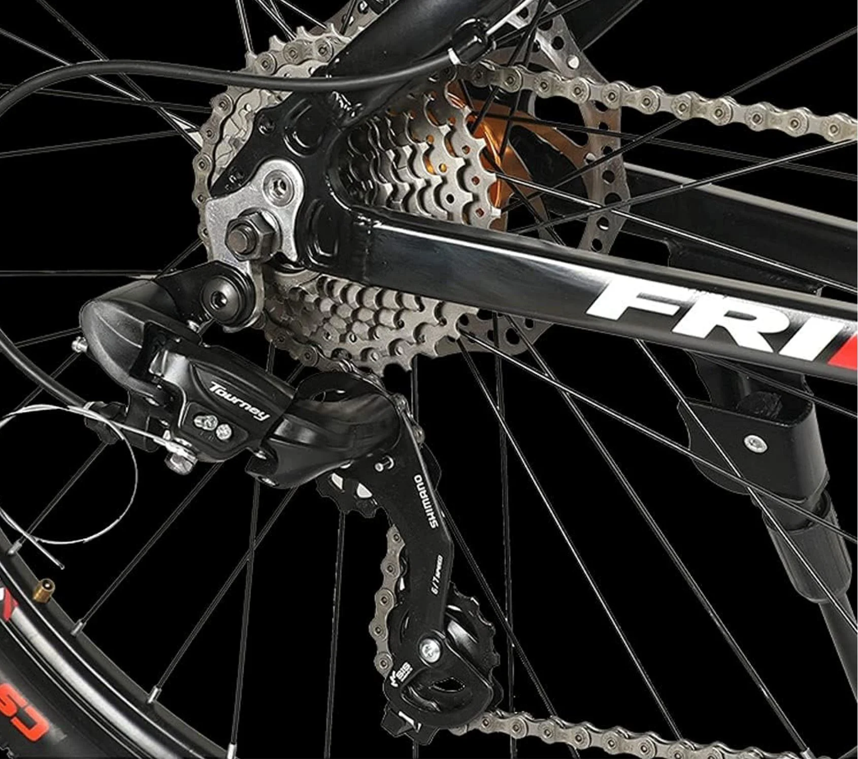 Bicicleta Frike TY-MTB 26 Alb/Albastru foto
