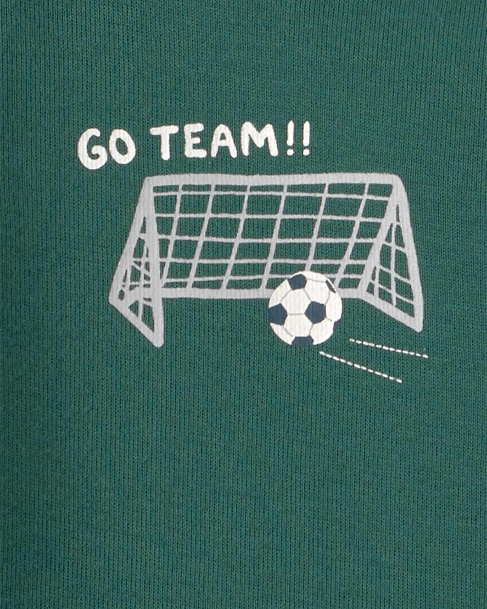 Carter's Set 4 body cu maneca lunga Green Soccer foto