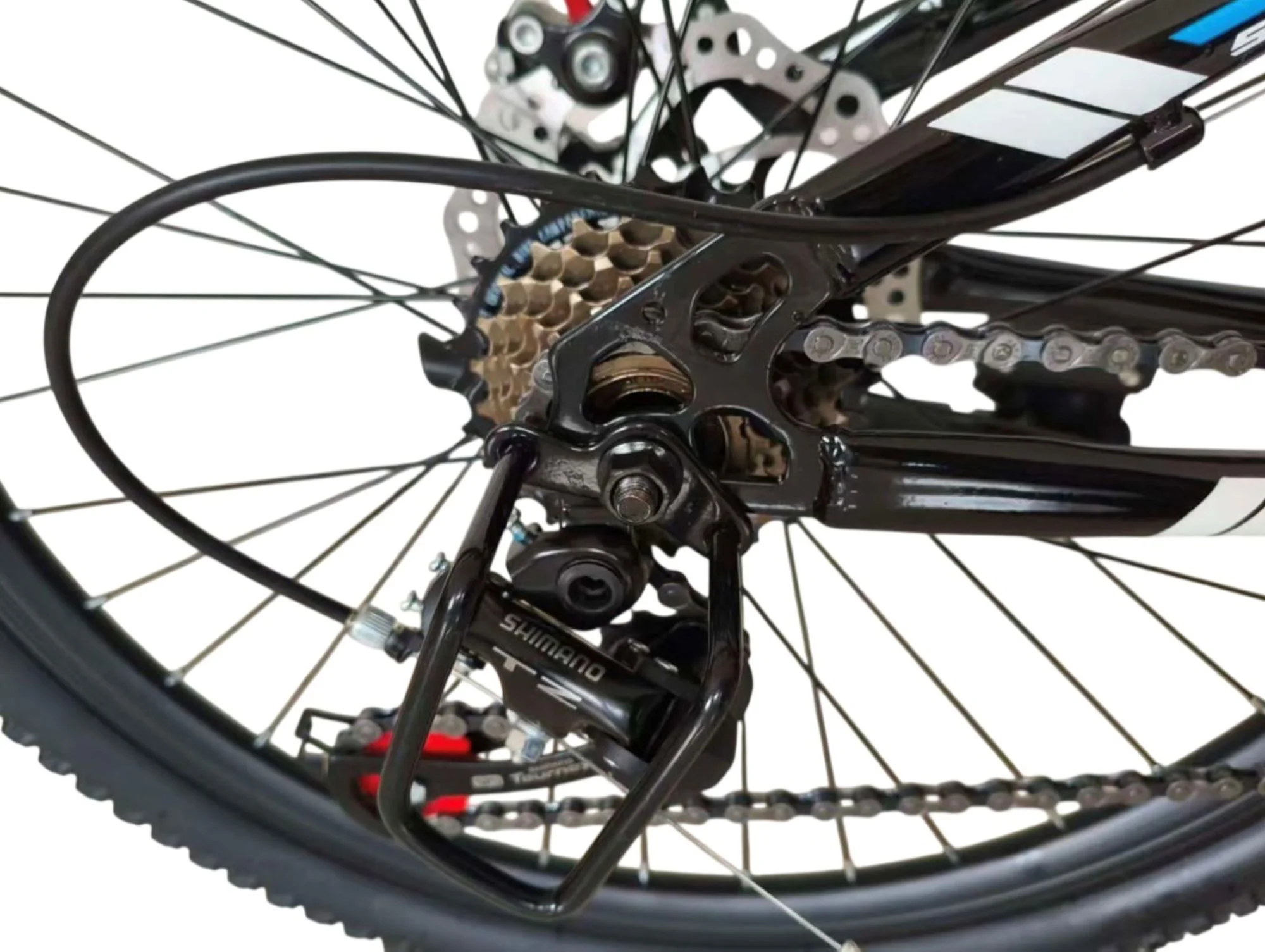Bicicleta Frike TY-MTB 29 Negru/Albastru foto