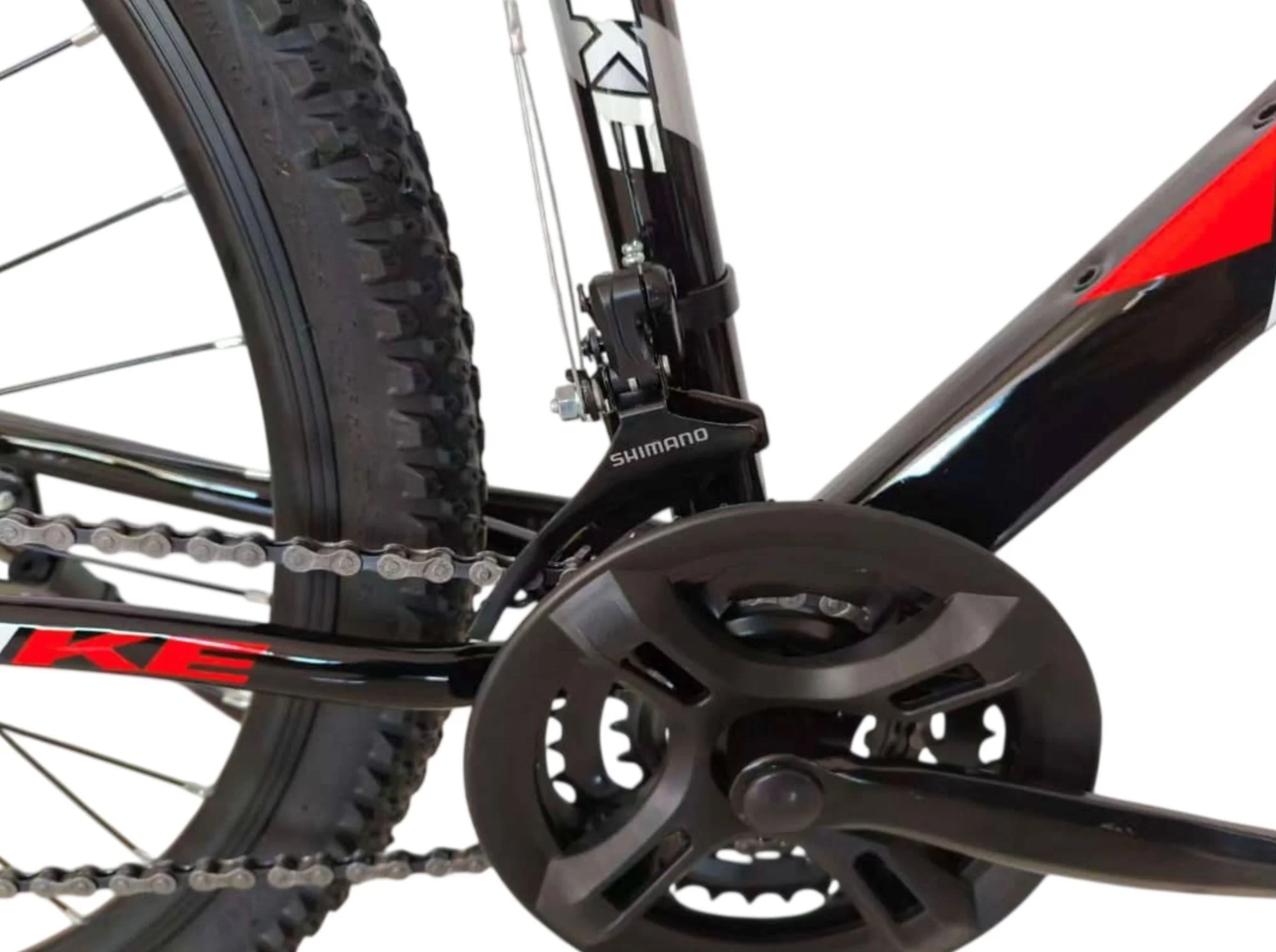 Bicicleta Frike TY-MTB 29 Negru/Rosu foto