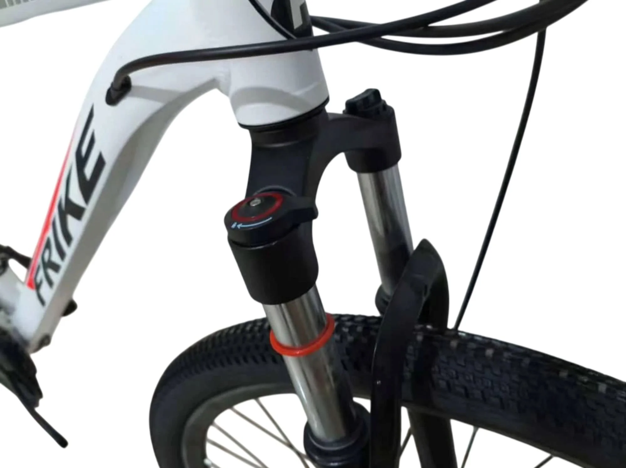 Bicicleta Frike TY-MTB 29 Alb/Rosu foto