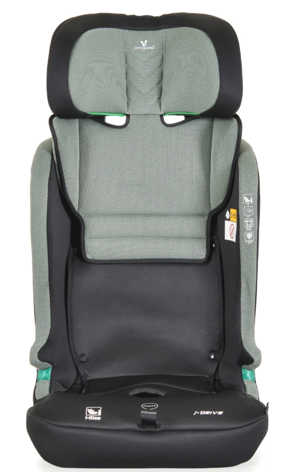 Scaun auto Cangaroo iDrive Phantom Verde foto