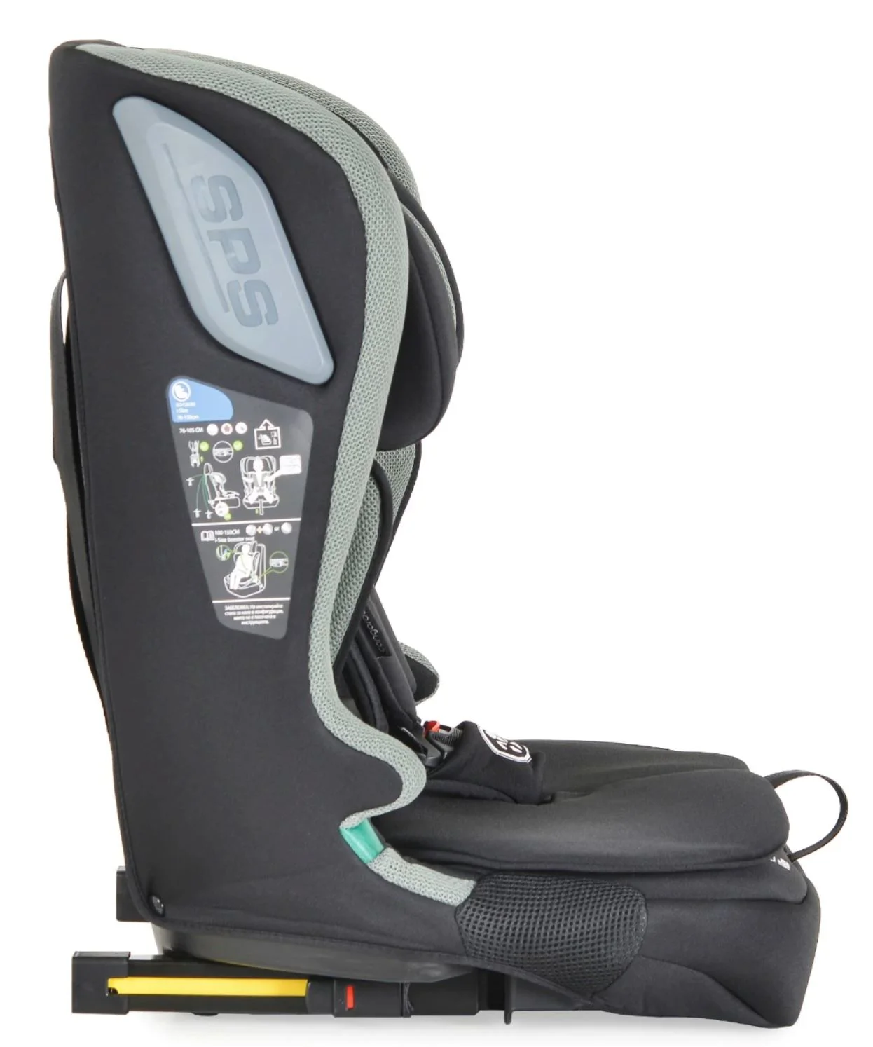 Scaun auto Cangaroo iDrive Phantom Verde foto