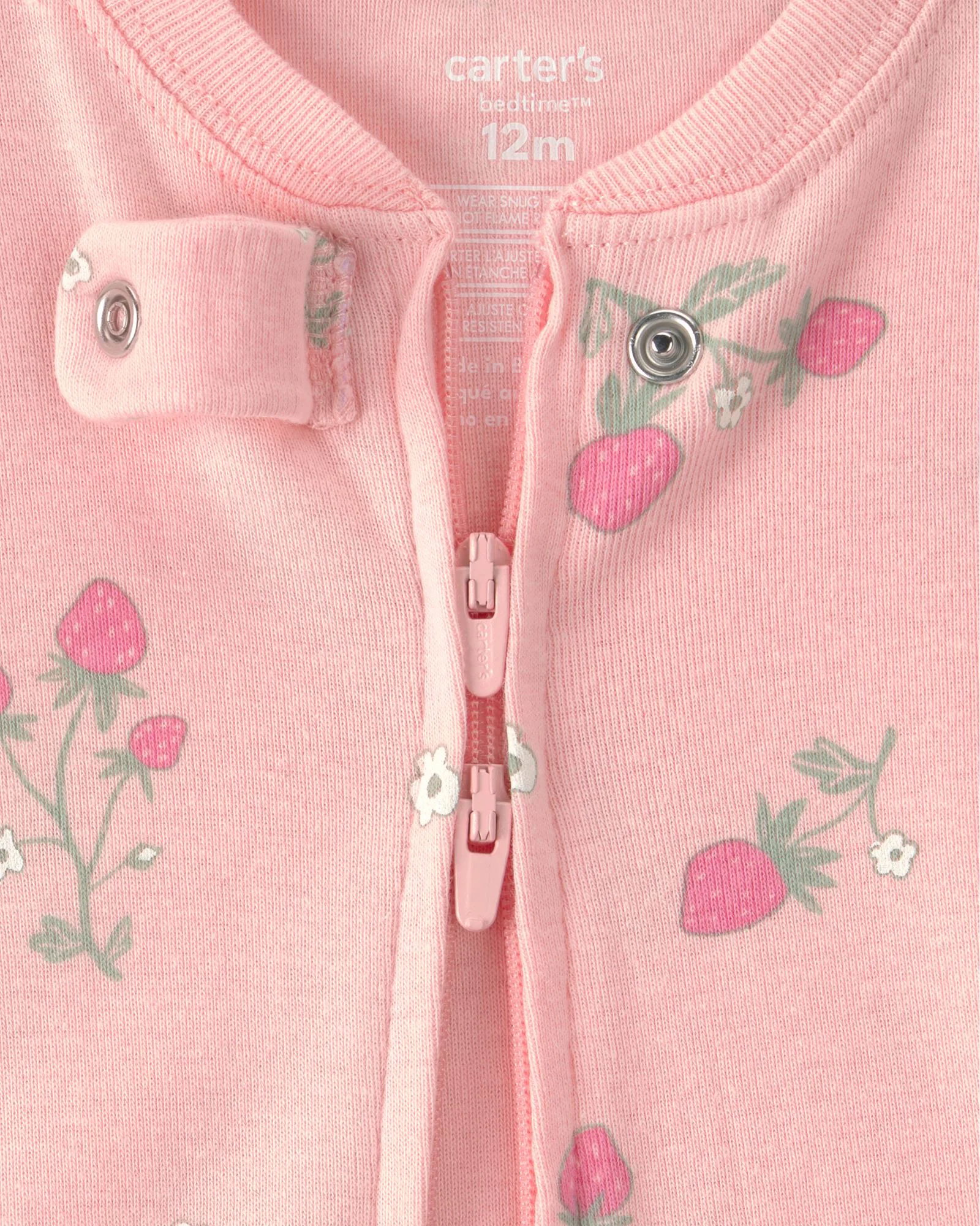 Carter's Set 2 pijamale din bumbac Strawberry Floral foto