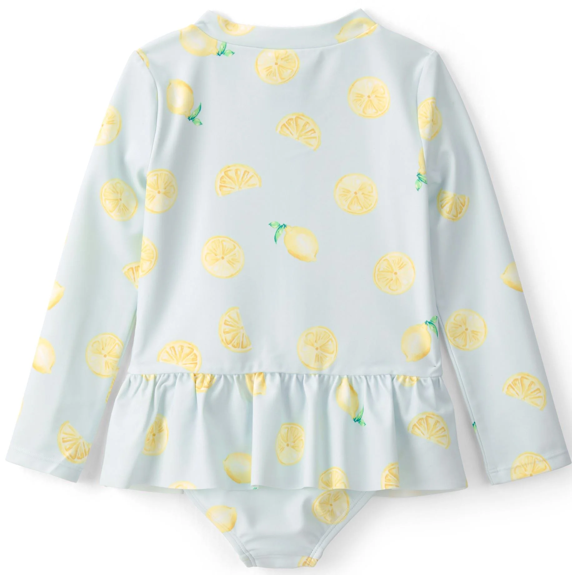 Carter's Costum de baie intreg Rashguard Lemon Blue foto