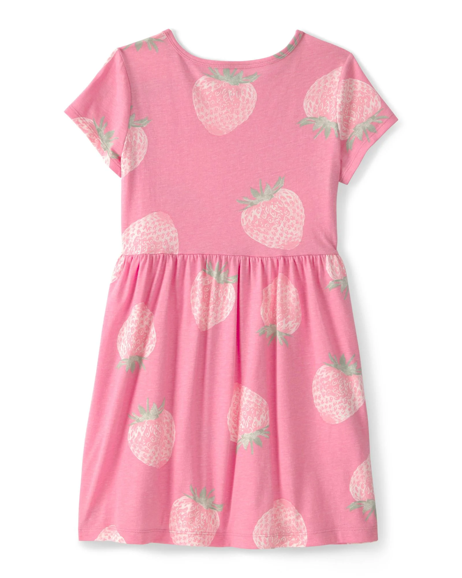 Carter's Rochie din bumbac Pink Strawberry foto