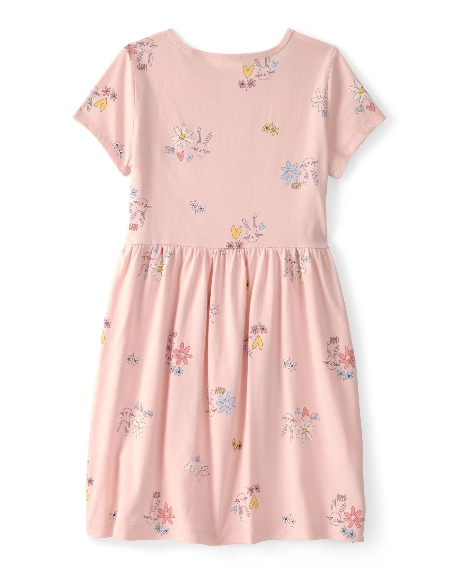 Carter's Rochie din bumbac Easter Pink foto