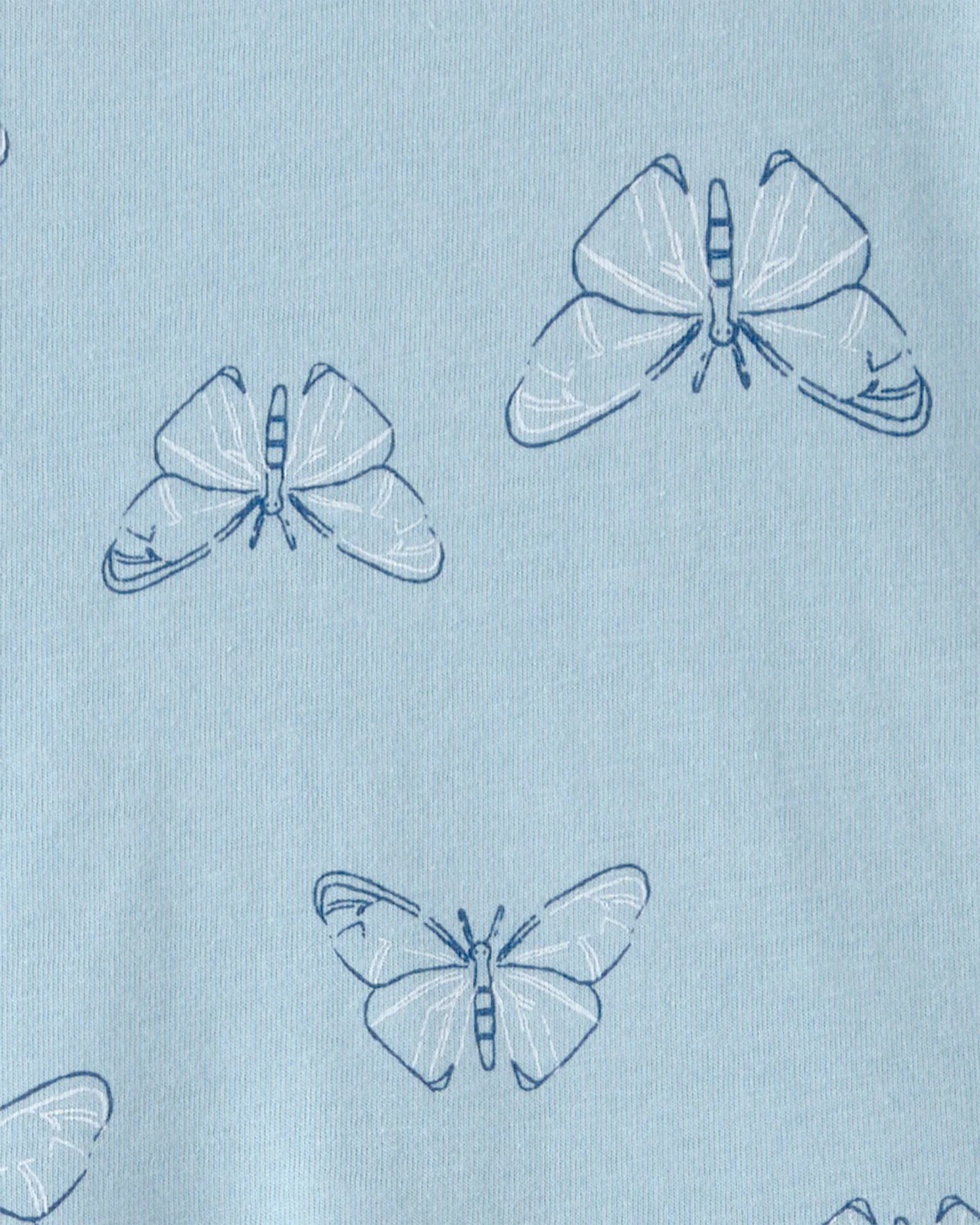 Carter's Rochie din bumbac Blue Butterfly foto