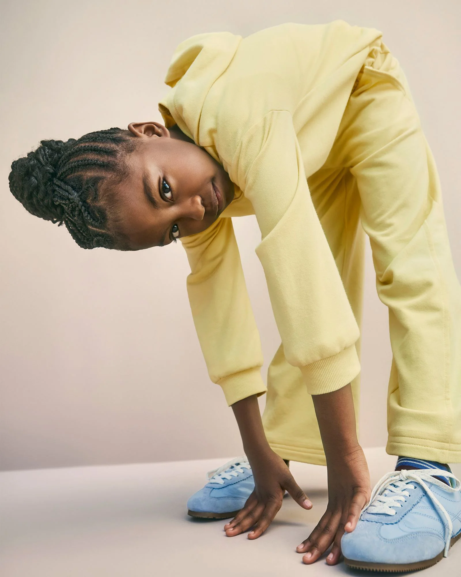Carter's Широкие штаны Yellow Terry foto
