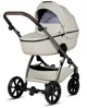 Carucior 2 in 1 Tutis Uno 5 Leather Alb foto