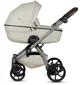 Carucior 2 in 1 Tutis Uno 5 Leather Alb foto