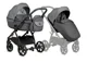 Carucior 2 in 1 Tutis Uno 5 Earth Gri foto