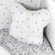 Комплект постельного белья Pernamea Lovely Giraffe для детской кроватки (8 предметов), 120x60 см foto