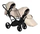 Коляска для двойни 2 в 1 Junama Duo Slim Space Eco Бежевый foto
