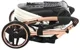 Carucior 2 in 1 Junama Fluo Line v3 indyvidual Alb-roz foto