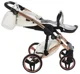 Carucior 2 in 1 Junama Fluo Line v3 indyvidual Alb-roz foto