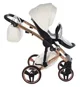 Carucior 2 in 1 Junama Fluo Line v3 indyvidual Alb-roz foto