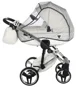 Carucior 2 in 1 Junama Fluo Line v3 Alb foto