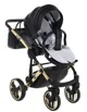 Carucior 2 in 1 Junama Fluo Line v3 Negru foto
