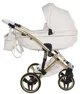 Carucior 2 in 1 Junama Candy Premium 02 Alb foto