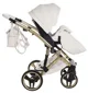 Carucior 2 in 1 Junama Candy Premium 02 Alb foto