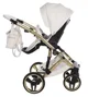 Carucior 2 in 1 Junama Candy Premium 02 Alb foto