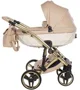Carucior 2 in 1 Junama Candy Premium Bej foto