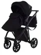 Carucior 2 in 1 Junama Space Negru foto