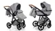 Carucior 2 in 1 Junama Space Gri foto