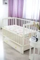 Patuc pentru copii Kuzea Anghelina cu sertar Ivory foto