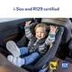 Scaun auto Graco rotativ 360 Turn2Me DLX i-Size Midnight foto