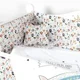 Комплект постельного белья PernaMea Baby Forest Blue для детской кроватки (8 предметов), 120x60 см foto