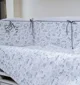 Комплект постельного белья для кроватки PernaMea HappyBaby, 8 предметов, Голубой, 120x60 см foto