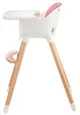 Scaun de masa 2in1 Kinderkraft Sienna Roz foto