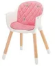 Scaun de masa 2in1 Kinderkraft Sienna Roz foto