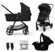 Carucior 3 in 1 Kinderkraft Newly Mink Pro Negru foto