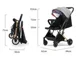 Carucior de plimbare 4Play Compact Roz foto