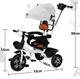 Tricicleta pentru copii 4Play Twist Bej foto