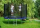 Trambulina pentru copii FunFit 312 cm Albastru foto