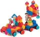 Set de constructie Battat Bristle Blocks in cutie, 85 buc. foto