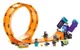 Set de constructie Lego City Bucla de cascadorie cu cimpanzeul, 226 el. foto